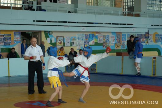 Первенство Хмельницкой области среди юношей и юниоров по боевому самбо