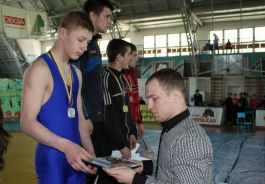 Международный турнир по вольной борьбе в Ивано-Франковске.