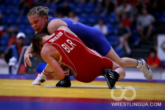 Фоторепортаж с чемпионата мира по спортивной борьбе среди юниорок