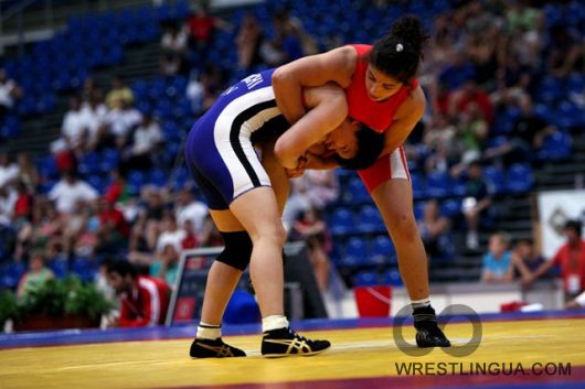 Фоторепортаж с чемпионата мира по спортивной борьбе среди юниорок