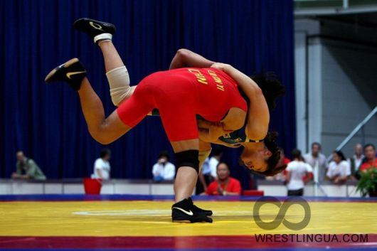 Фоторепортаж с чемпионата мира по спортивной борьбе среди юниорок