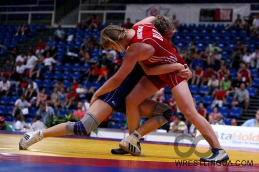 Фоторепортаж с чемпионата мира по спортивной борьбе среди юниорок