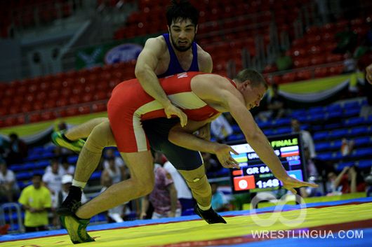 Аркадий Блюмин серебряный призер молодежного Чемпионата мира по борьбе.