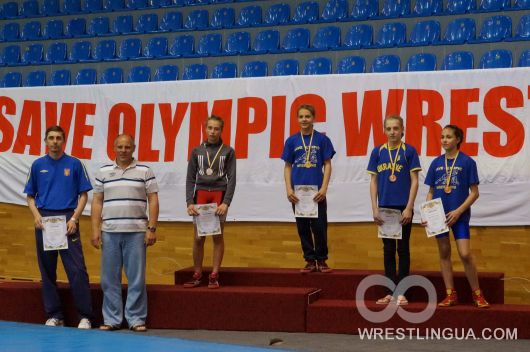 Чемпионат Украины по вольной борьбе среди девушек 1997-1996г.р.