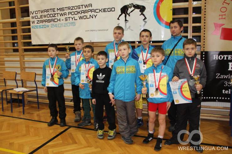 IV Міжнародний юнацький чемпіонат Підкарпатського воєводства, результати українських борців. Фото репортаж.